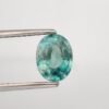 Blue Zircon 2.68 Carats - natural blue gemstone, oval cut
