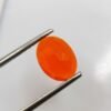 Fire opal 1.05 Carat - The Fine Gems - oval cut - natural - opale de feu naturelle mexique , orange