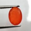 Fire opal 1.05 Carat - The Fine Gems - oval cut - natural - opale de feu naturelle mexique , orange
