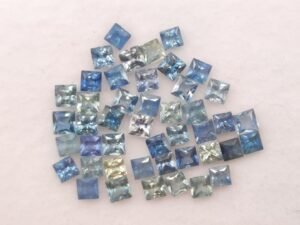 sapphire sri lanka 4.33 Carats - The Fine Gems - princess cut - precious gemstone for jewelry