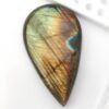Labradorite 54.74 Carats pear cabochon - natural gemstone