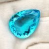 Swiss blue topaz 39.25 Carats - The Fine Gems - Pear cut - blue gemstone