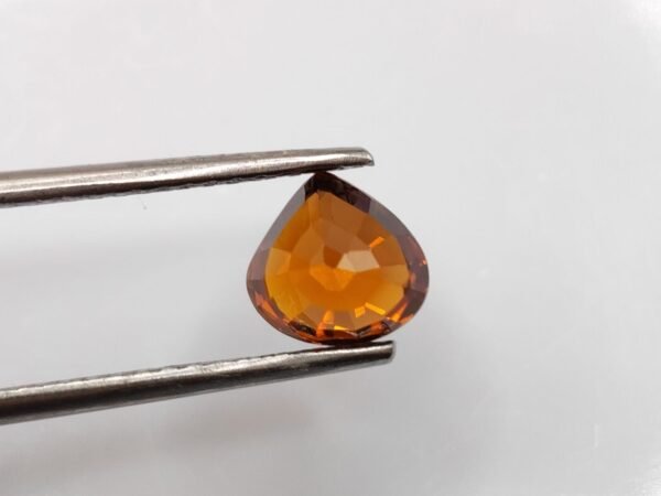 Orange Brown natural Zircon - The Fine Gems - beautiful natural gemstone from tanzania