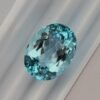Blue Topaz 12.55 Carats - The Fine Gems - oval cut gemstone from brazil - blue precious stone for collection and jewelry