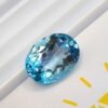 Blue Topaz 12.55 Carats - The Fine Gems - oval cut gemstone from brazil - blue precious stone for collection and jewelry