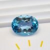 Blue Topaz 12.55 Carats - The Fine Gems - oval cut gemstone from brazil - blue precious stone for collection and jewelry