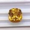 Citrine 8.85 Carats - The Fine Gems - cushion cut - Brazil - natural gemstone for collection and jewellry