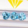 6.70 sky blue topaz 6.70 sky blue topaz heart cut - gemstone for collection and jewelry