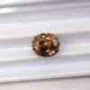 Natural brown Zircon from cambodia - oval cut - gemstones for collection and jewelry