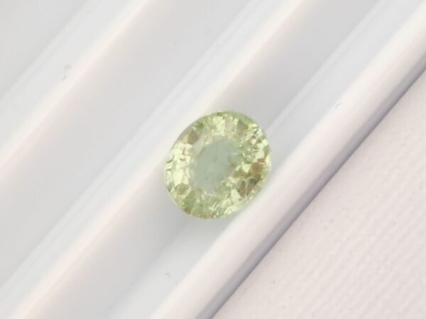 Tsavorite 0.90 Carat - The Fine Gems natural tsavorite garnet - oval cut , green gemstone