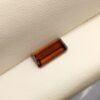 Natural Orange zircon 3.11 Carats - emerald cut - gemstone for collection and jewelry
