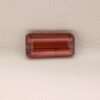 Natural Orange zircon 3.11 Carats - emerald cut - gemstone for collection and jewelry