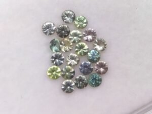 Sapphire 2.10 Carats - The Fine Gems Natural round brillant cut Sapphire 2.10 Carats - The Fine Gems