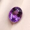 Amethyst 5.25 Carats - The Fine Gems natural amethyst oval cut - Uruguay - 5.25 carats