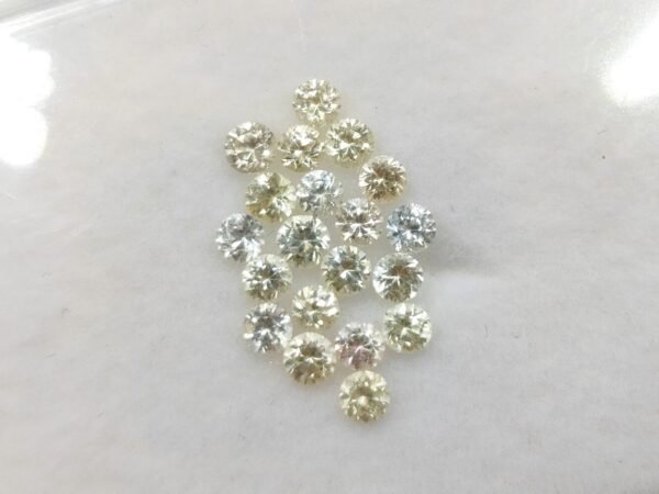 Yellow sapphire 2 carats - The Fine Gems - round cut - natural precious gemstone
