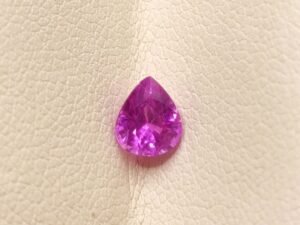 Pink Sapphire 0.77 Carat - The Fine Gems natural Pink Sapphire 0.77 Carat - The Fine Gems - pear cut