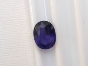 Iolite 1.35 Carat Iolite 1.35 Carat oval cut , natural blue gemstone from sri lanka