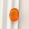 oval cut natural fire opal from mexico - natural gemstone