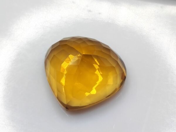 Citrine 19.79 Carats - The Fine Gems - Pear cut - golden yellow natural gemstone