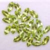 Natural peridot gemstone , marquise cut - green gemstone