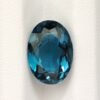 London blue Topaz 7.18 Carats - The Fine Gems - oval cut - superb blue precious gemstone from brazil