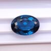 London blue Topaz 7.18 Carats - The Fine Gems - oval cut - superb blue precious gemstone from brazil