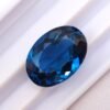 London blue Topaz 7.18 Carats - The Fine Gems - oval cut - superb blue precious gemstone from brazil