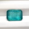 Apatite 8.03 Carats - The Fine Gems - - octogonal cut - natural neon blue gemstone from Madagascar