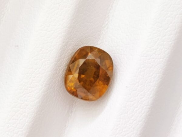 Sphene 2.87 Carats - The Fine Gems - antique cushion cut