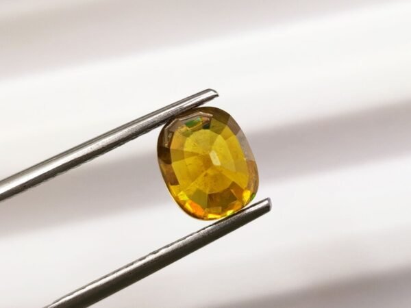 Sphene 2.87 Carats - The Fine Gems - antique cushion cut
