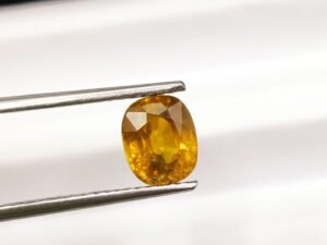 Sphene 2.87 Carats - The Fine Gems - antique cushion cut