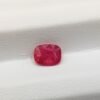 cushion cut pinkinsh red natural ruby unheated untreated and certified