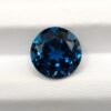 London blue Topaz 7.32 Carats - The fine Gems - Round cut gemstone for collection and jewelry