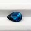 Pear cut London blue topaz from brazil - gemstone for collection and jewelry