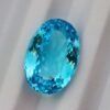 Blue swiss Topaz 22.68 Carats - The Fine Gems - oval cut - blue gemstone