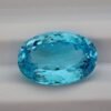 Blue swiss Topaz 22.68 Carats - The Fine Gems - oval cut - blue gemstone