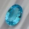 Blue swiss Topaz 22.68 Carats - The Fine Gems - oval cut - blue gemstone