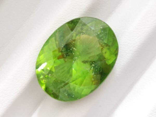 Natural Peridot 24.53 Carats - The Fine Gems - green gemstone for jewelry and collection