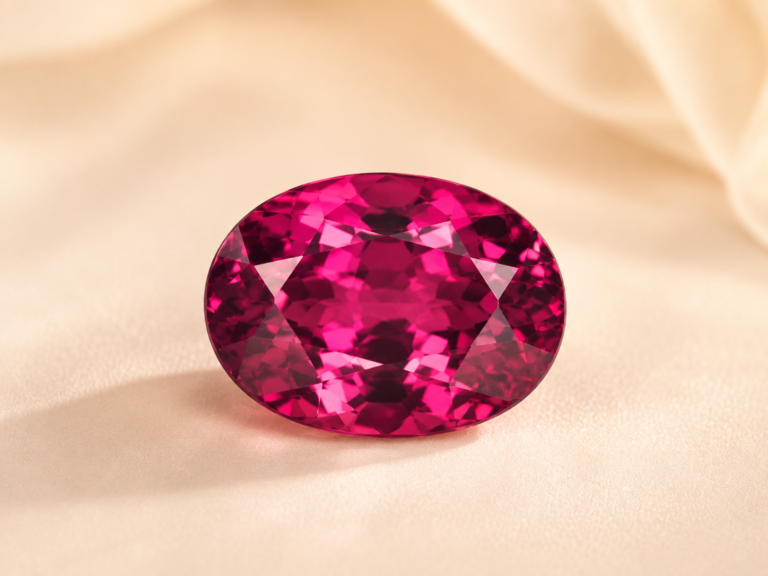 grenat rhodolite qualité gemme pour joaillerie et collection