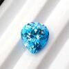 Topaz Swiss blue 19.37 Carats - The Fine Gems Topaze bleue Suisse 19.37 Carats taille poire du Brésil