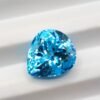 Topaz Swiss blue 19.37 Carats - The Fine Gems Topaze bleue Suisse 19.37 Carats taille poire du Brésil