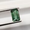 Apatite verte 2.34 Carats - The Fine Gems Apatite verte du Brésil 2.34 carats maintenue entre des brucelles