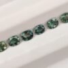 Lot Saphir 2.53 Carats - The Fine Gems Saphirs bleu-vert d'Australie lot de 6 pierres précieuses taille ovale