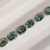 Lot Saphir 2.53 Carats - The Fine Gems Saphirs bleu-vert d'Australie lot de 6 pierres précieuses taille ovale