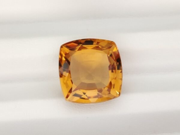 Citrine 20.02 Carats - The Fine Gems - taille coussin - gemme précieuse du bresil