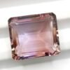 Ametrine 53.60 Carats - The Fine Gems Amétrine naturelle taille émeraude, magnifique gemme précieuse bicolore.